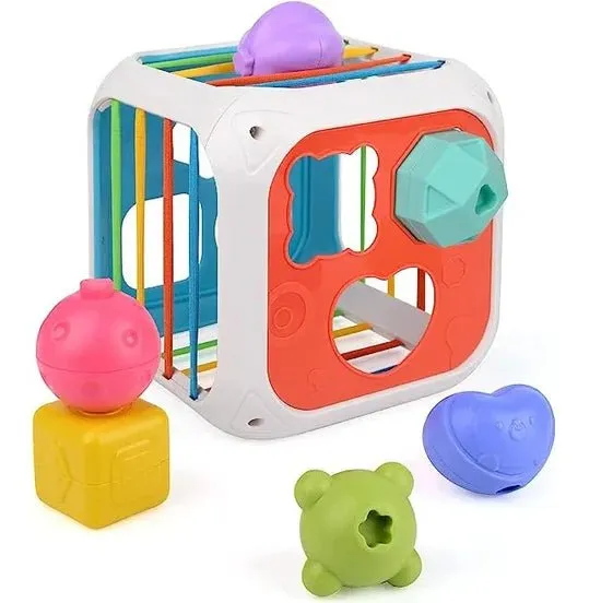 2 in 1 Shape Stacking and Sorting Box