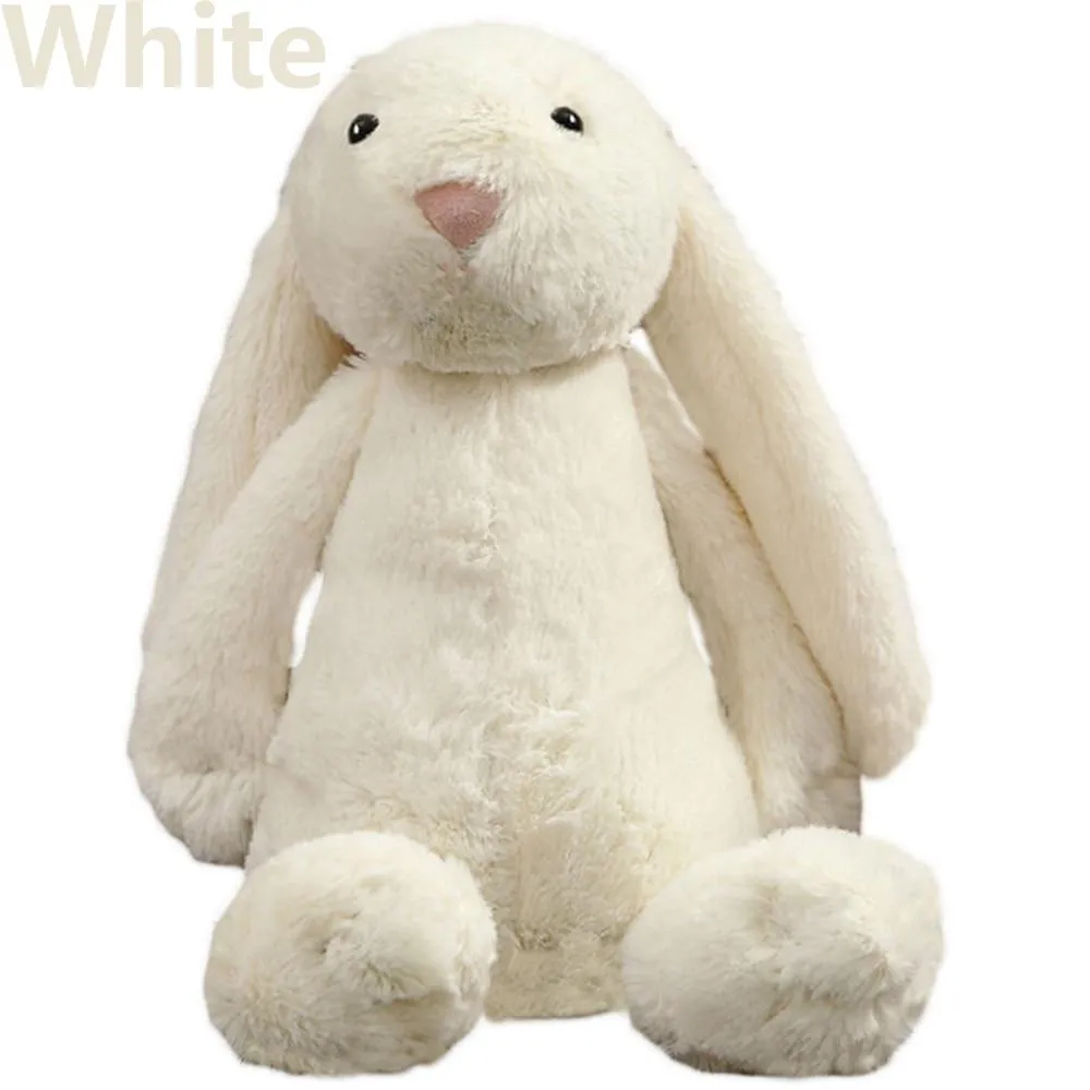 30cm Stuffed Long Ear Rabbit Soft Plush Toys Sleeping Cute Bunny Cartoon Animal Dolls Children Baby Birthday Gift