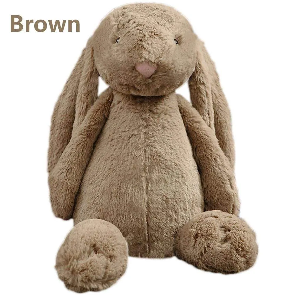 30cm Stuffed Long Ear Rabbit Soft Plush Toys Sleeping Cute Bunny Cartoon Animal Dolls Children Baby Birthday Gift