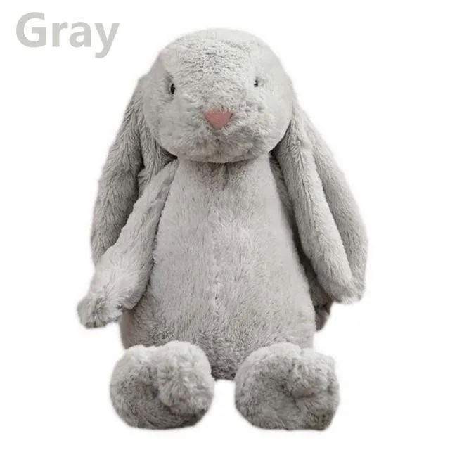 30cm Stuffed Long Ear Rabbit Soft Plush Toys Sleeping Cute Bunny Cartoon Animal Dolls Children Baby Birthday Gift