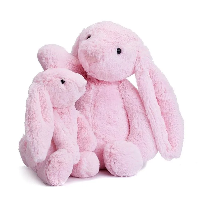 30cm Stuffed Long Ear Rabbit Soft Plush Toys Sleeping Cute Bunny Cartoon Animal Dolls Children Baby Birthday Gift