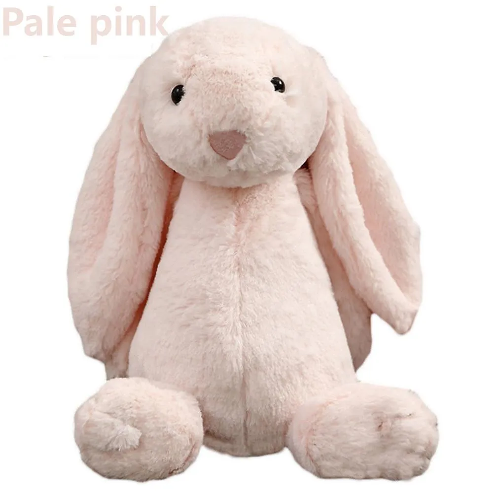 30cm Stuffed Long Ear Rabbit Soft Plush Toys Sleeping Cute Bunny Cartoon Animal Dolls Children Baby Birthday Gift