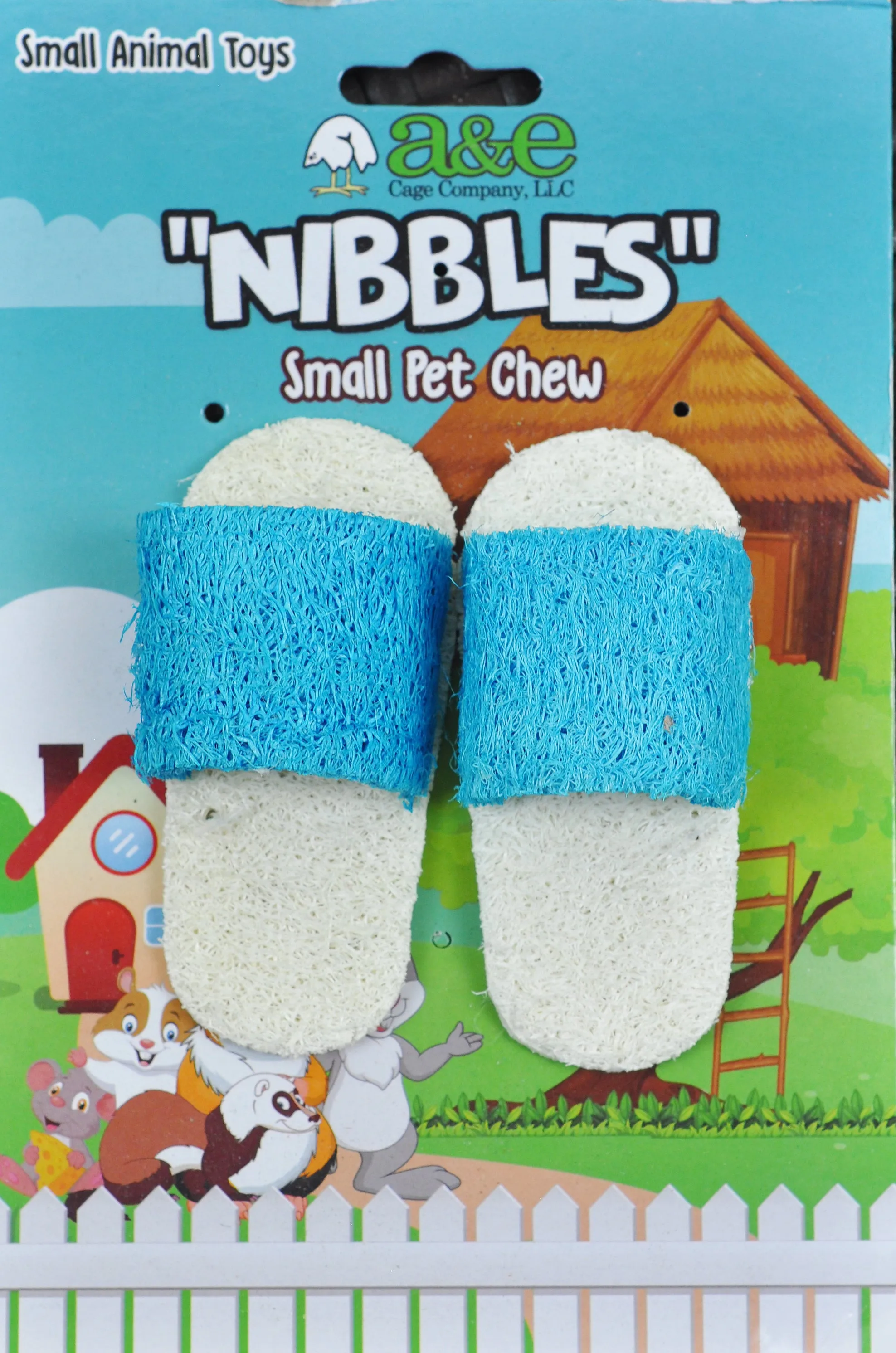 A&E Nibbles Loofah Sandals Chew