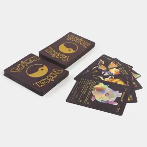 Action Character 55PCs Cards Game | Black