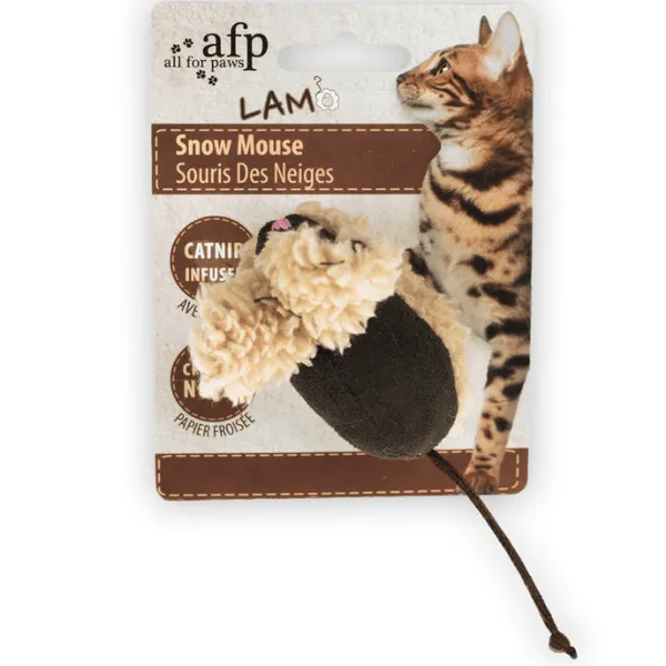 AFP Lamb Snow Mouse Cat Toy