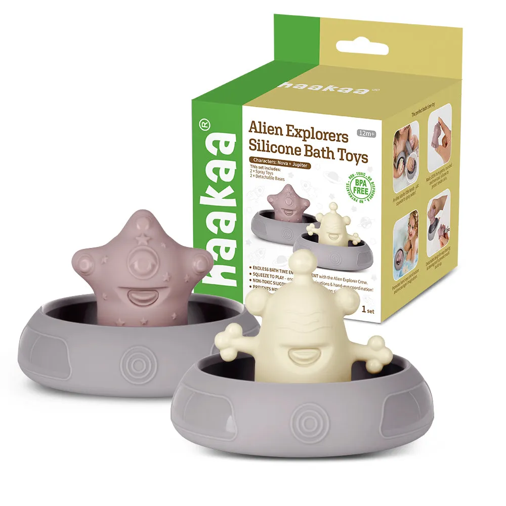 Alien Explorers Silicone Bath Toys