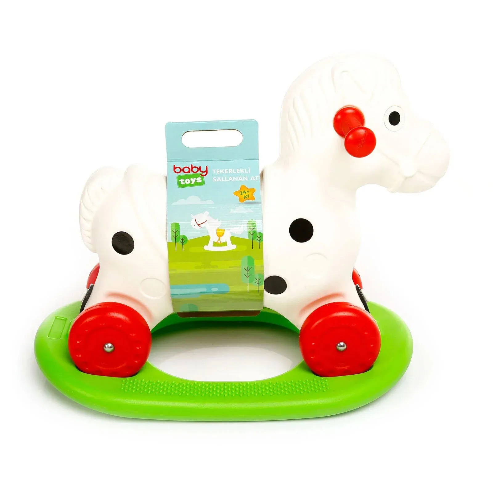 baby toys Rocking Horse with Wheels