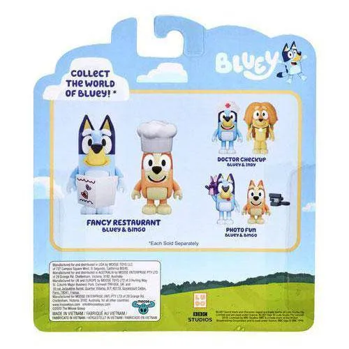 Bluey 2 Pack Figures  - Select Figure(s)s