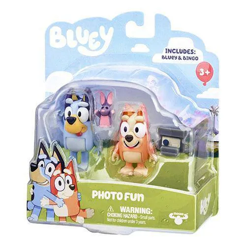 Bluey 2 Pack Figures  - Select Figure(s)s