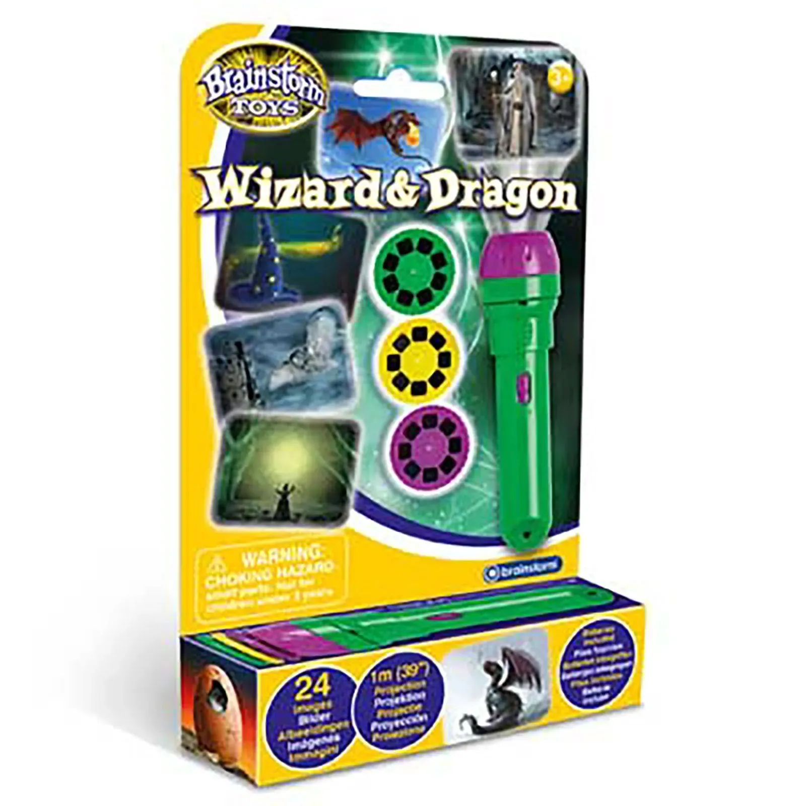 Brainstorm Torch and Projector - Wizard & Dragon