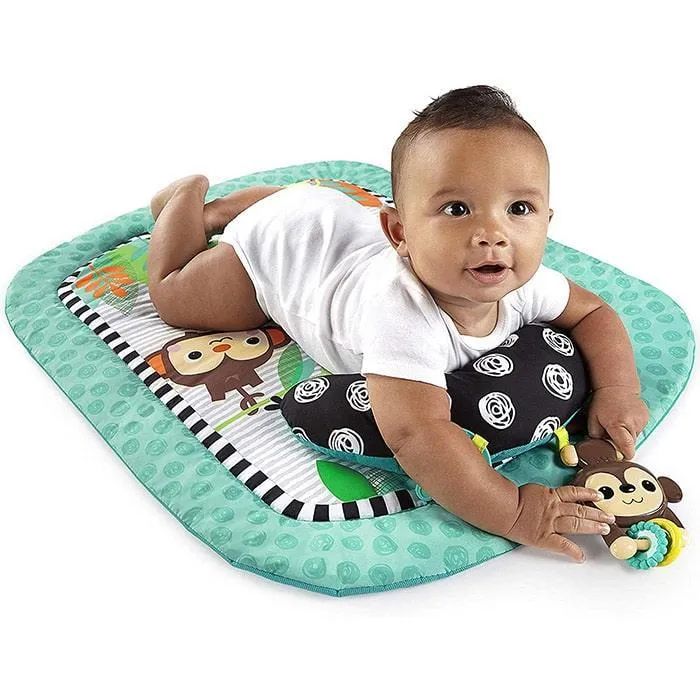 Bright Starts Prop Mat - Baby Activity Gym - Giggle Safari