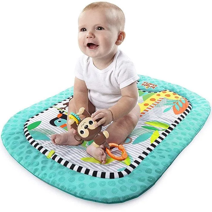 Bright Starts Prop Mat - Baby Activity Gym - Giggle Safari