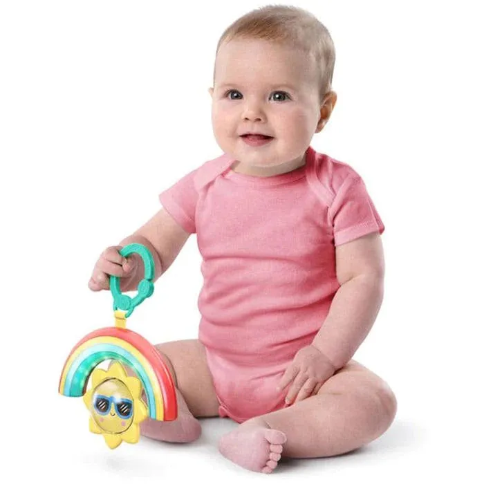 Bright Starts Sun Shaker - Shake & Glow Light Up Toy