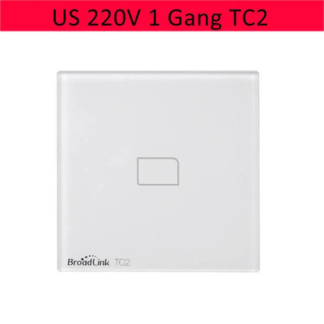 Broadlink TC2 EU US Standard 1 2 3 Gang Way Touch Light Wall Switch Dimmer Remote Smart Control via Broadlink RM Pro TC 2 Wifi