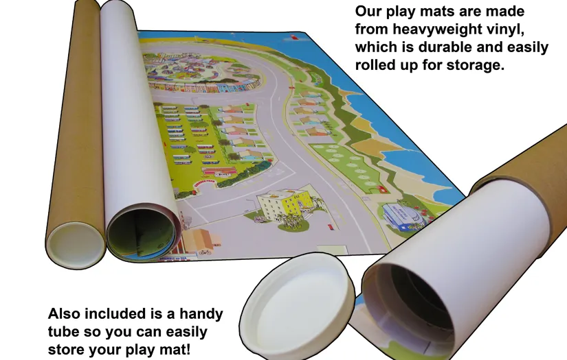 Cars Racing Track Play Mat