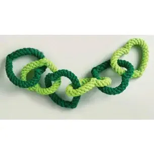 CHAIN HEART ROPE TOY