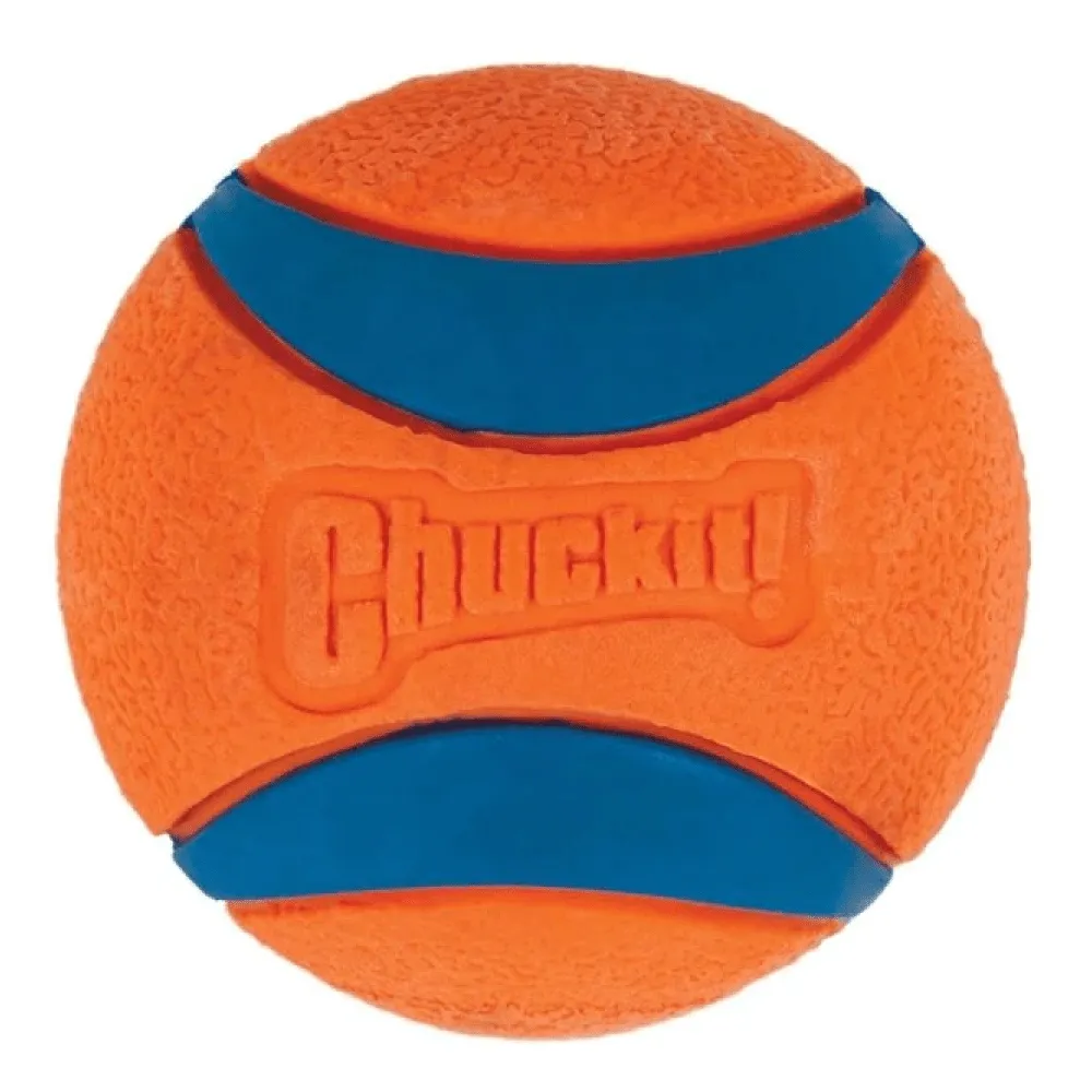 Chuckit! Ultra Ball Toy for Dogs (Blue/Orange) | For Medium Chewers