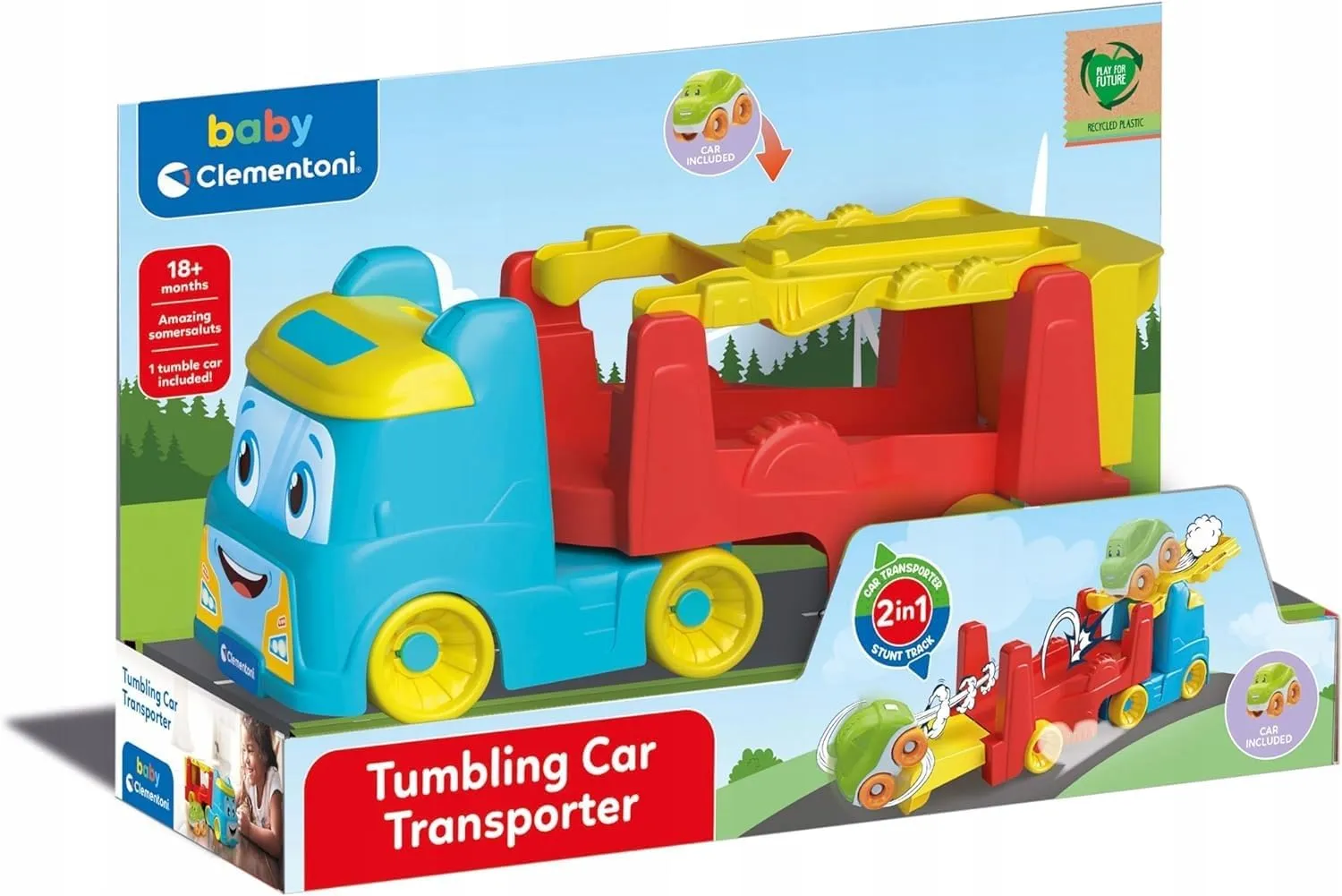 Clementoni Tumbling Car Transporter