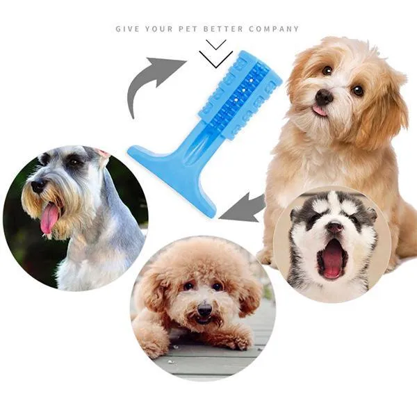 Dog Toothbrush Stick Dog Teeth Cleaning Treats Chew Toys