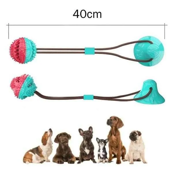 Enrichment Ball Suction Tug Toy