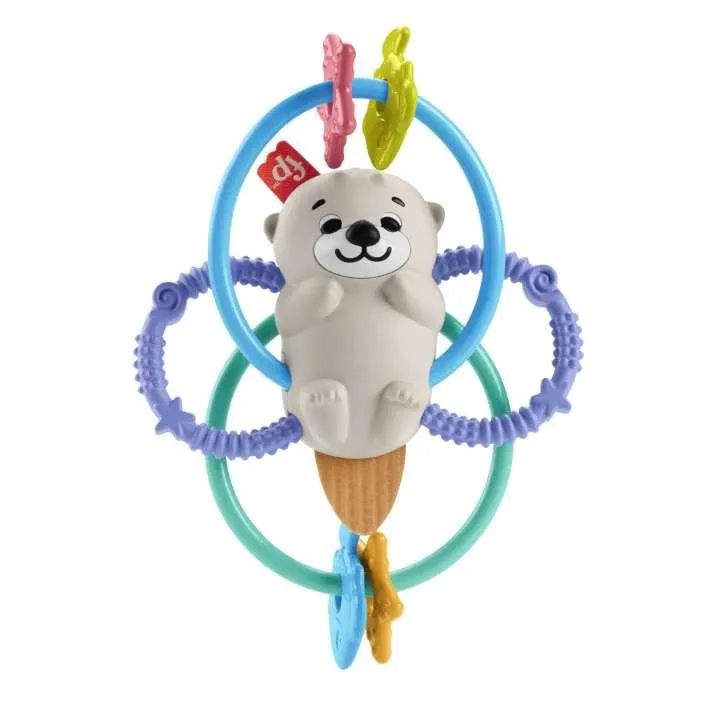 Fisher Price Baby Rattle Twist & Teeth - Otter