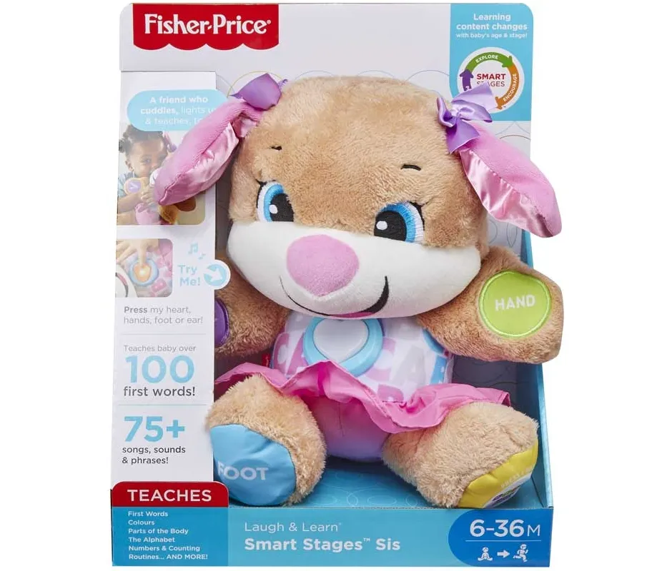 Fisher-Price Laugh & Learn Smart Stages First Words Sister