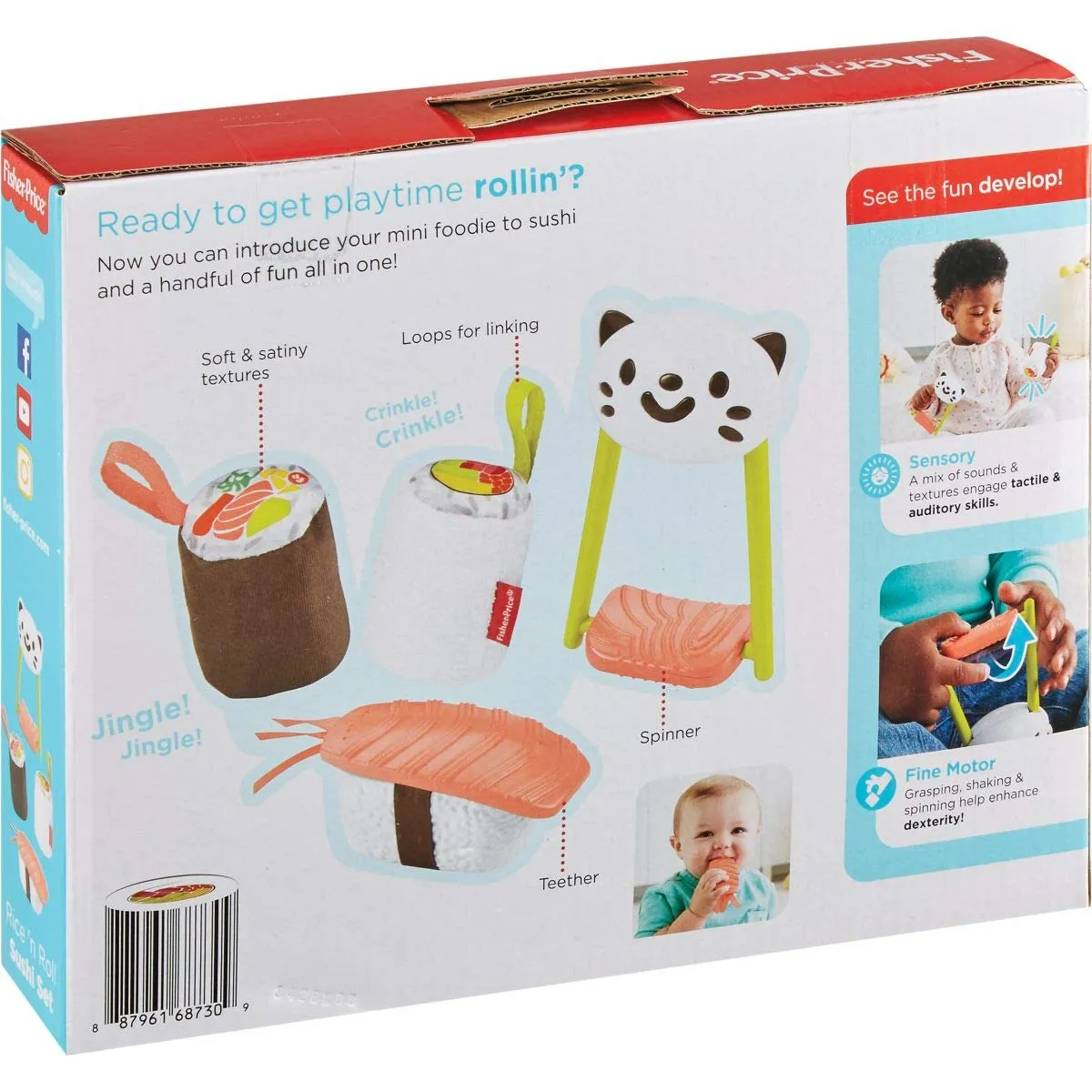 Fisher-Price Rice 'n Roll Sushi Set