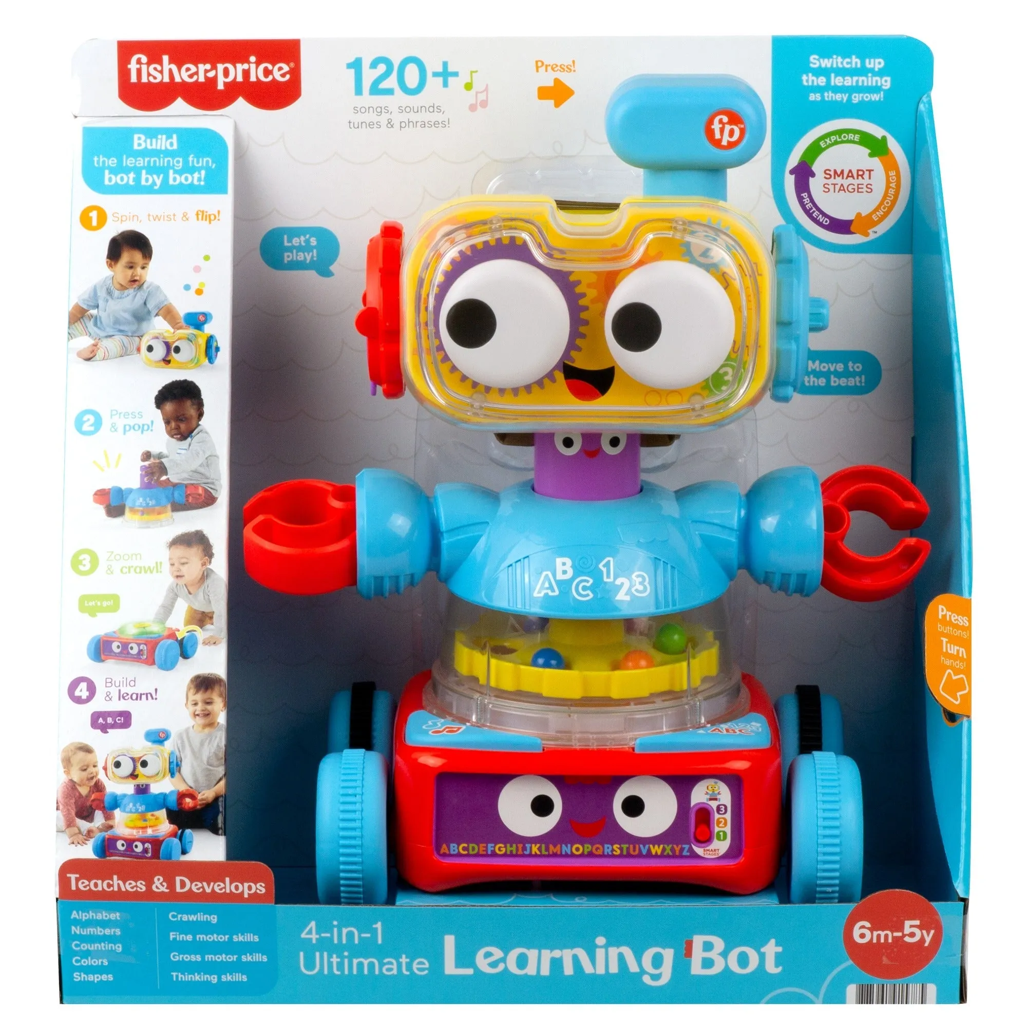 Fisher-Price Smart Stages 4-In-1 Ultimate Learning Bot