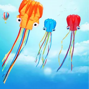 free shipping high quality large octopus kite with handle line children kites wholesale eagle kite surfing hcxkite factory