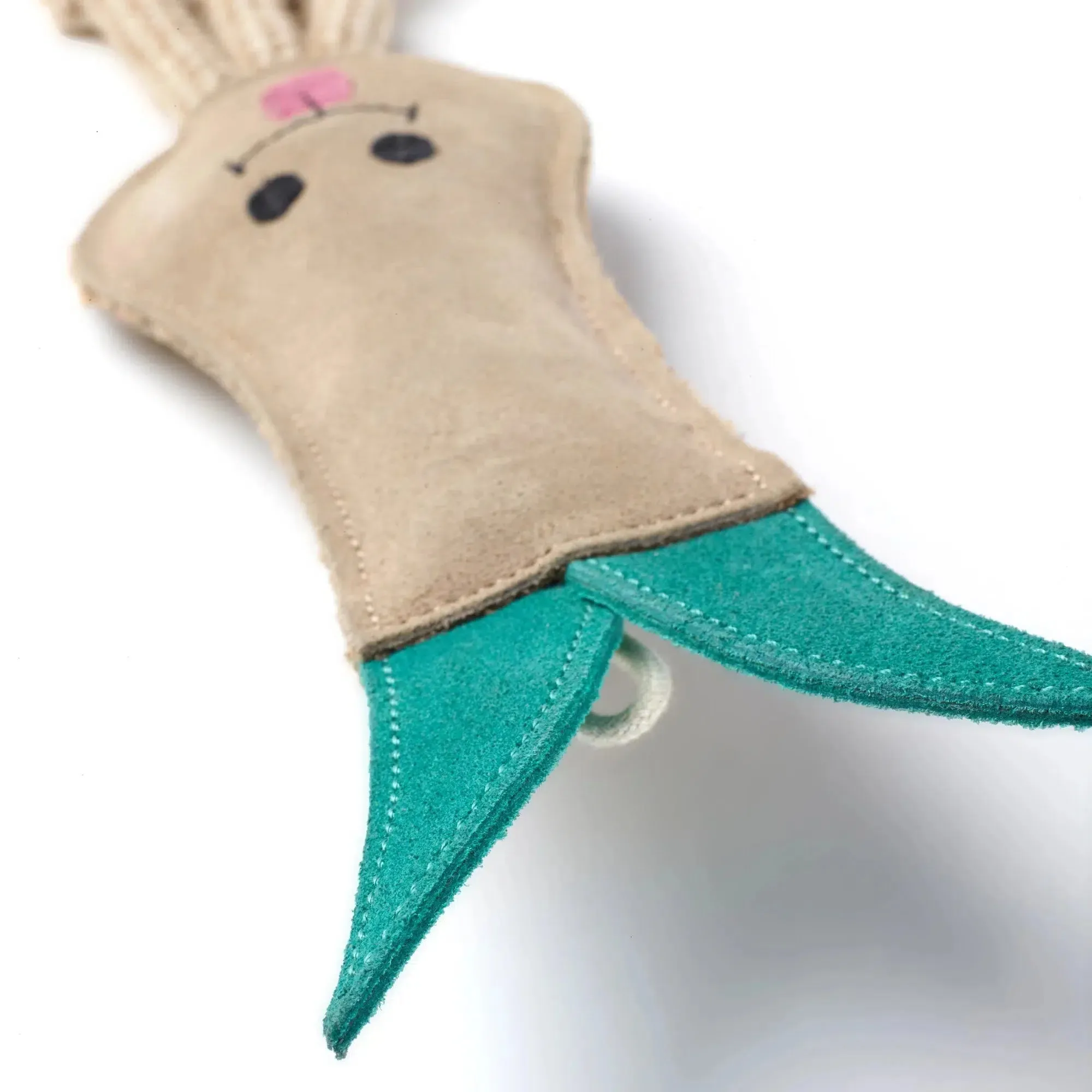 Green & Wilds | Eco Dog Toy - Lenny the Leek