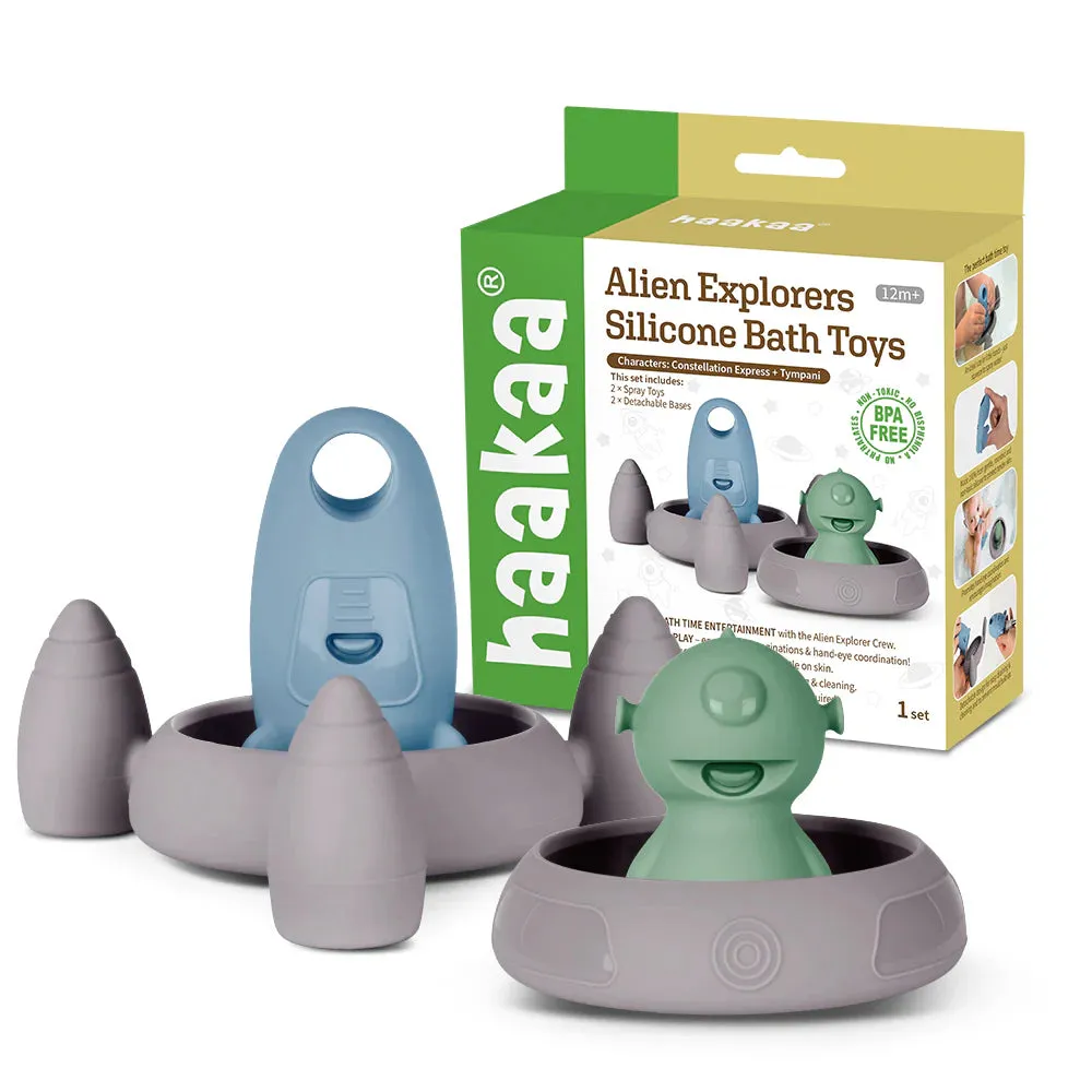 Haakaa Alien Explorers Silicone Bath Toys