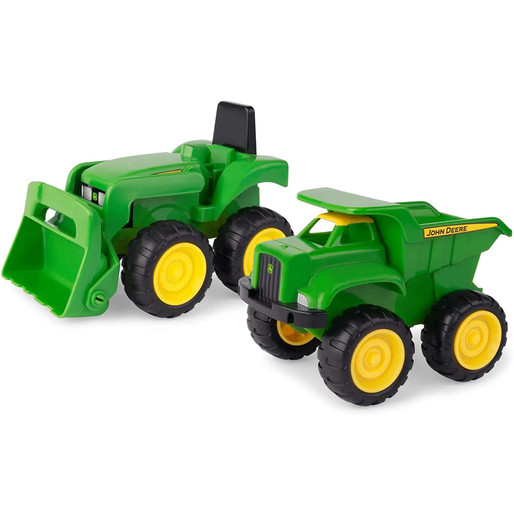 John Deere Mini Sandbox Tractor & Dump Truck