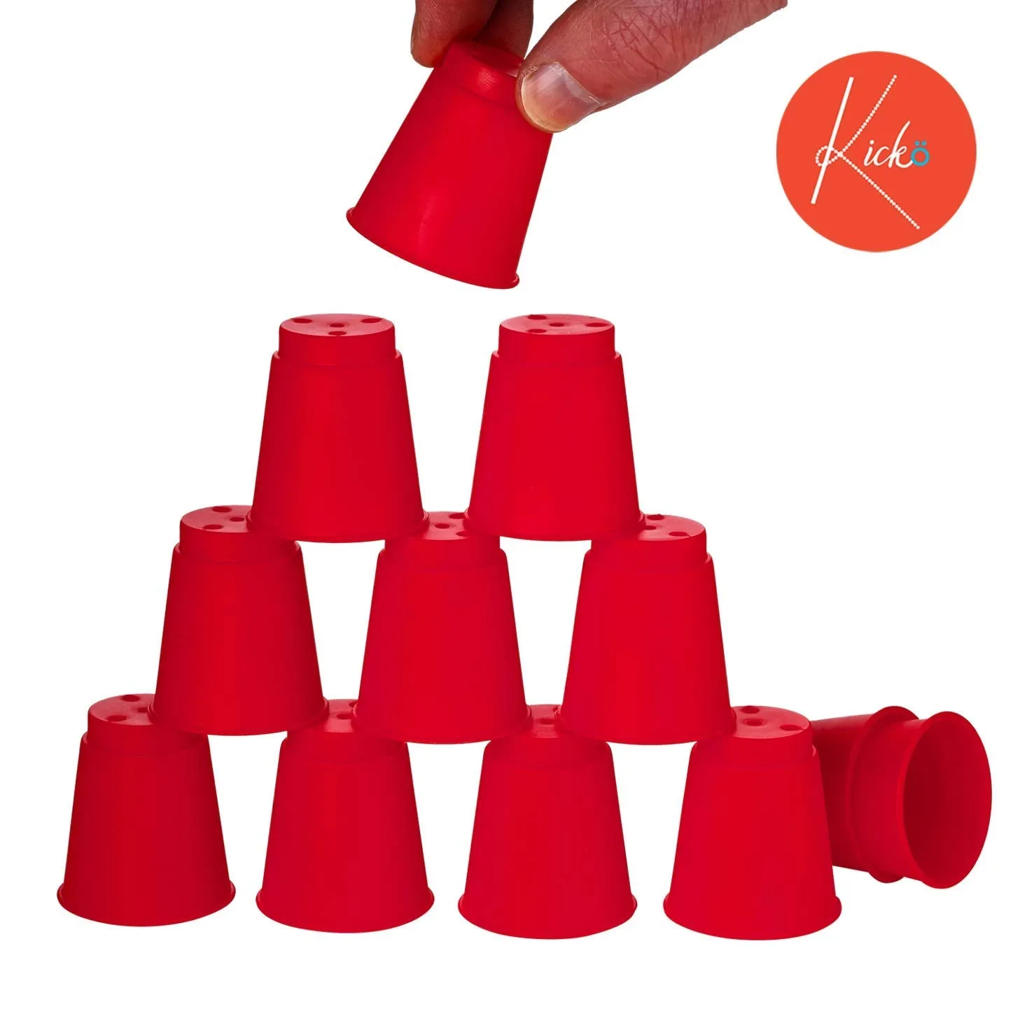 Kicko 2 Sets Mini Rapid Cup Games - 24 Pack - 2 Inches Classic Cup Game - Puzzle Games