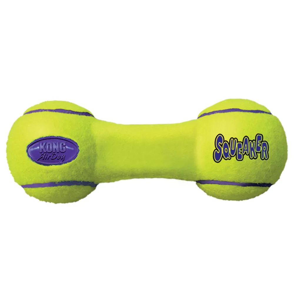 KONG® Air dog Squeaker Dog Toy (Dumbbell)