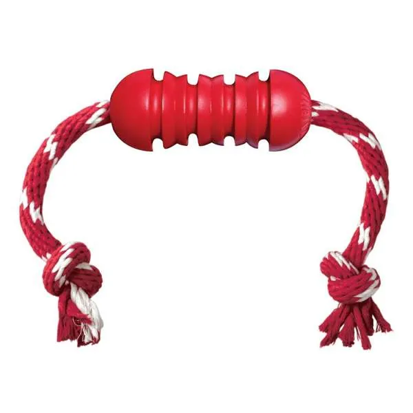 KONG Dental On Rope Red