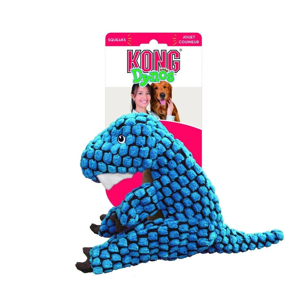 KONG Dynos T-Rex Plush Dog Toy