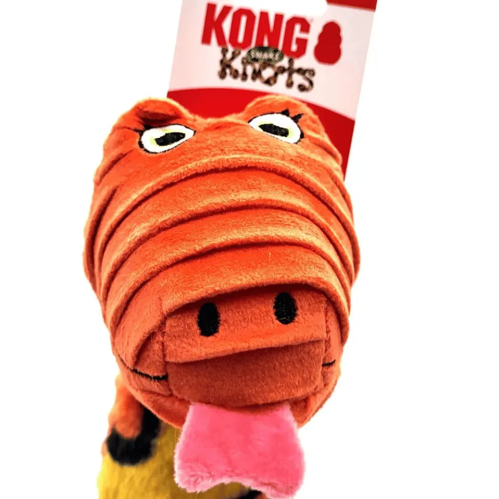 Kong Knots Snake Orange Tug & Shake Dog Toy