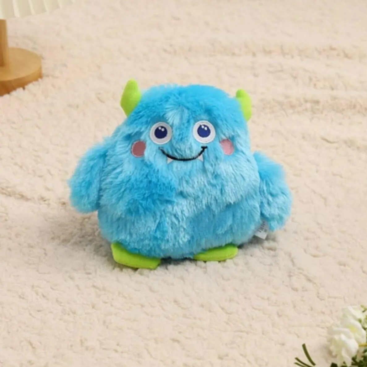 Mixed Style Monster Stuffed Plush Squeaky Toy for Small Medium Dogs