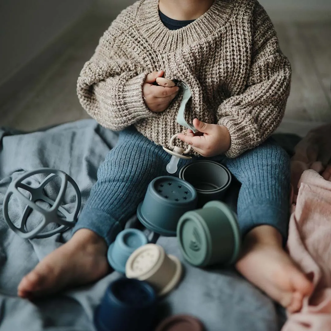 Mushie Stacking Cups Toy - Forest