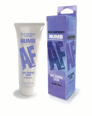 Numb AF Desensitizing Anal Gel Blue Rasberry 1.5 fluid ounces