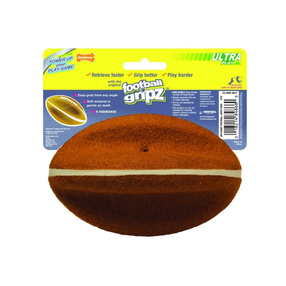 Nylabone Gripz Football Medium