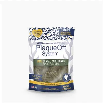 PlaqueOff Dental Care Bones - Vegetable Fusion Mini