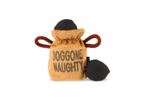 P.L.A.Y. Fur-ever Naughty Plush Holiday Dog Toys (3 pack)