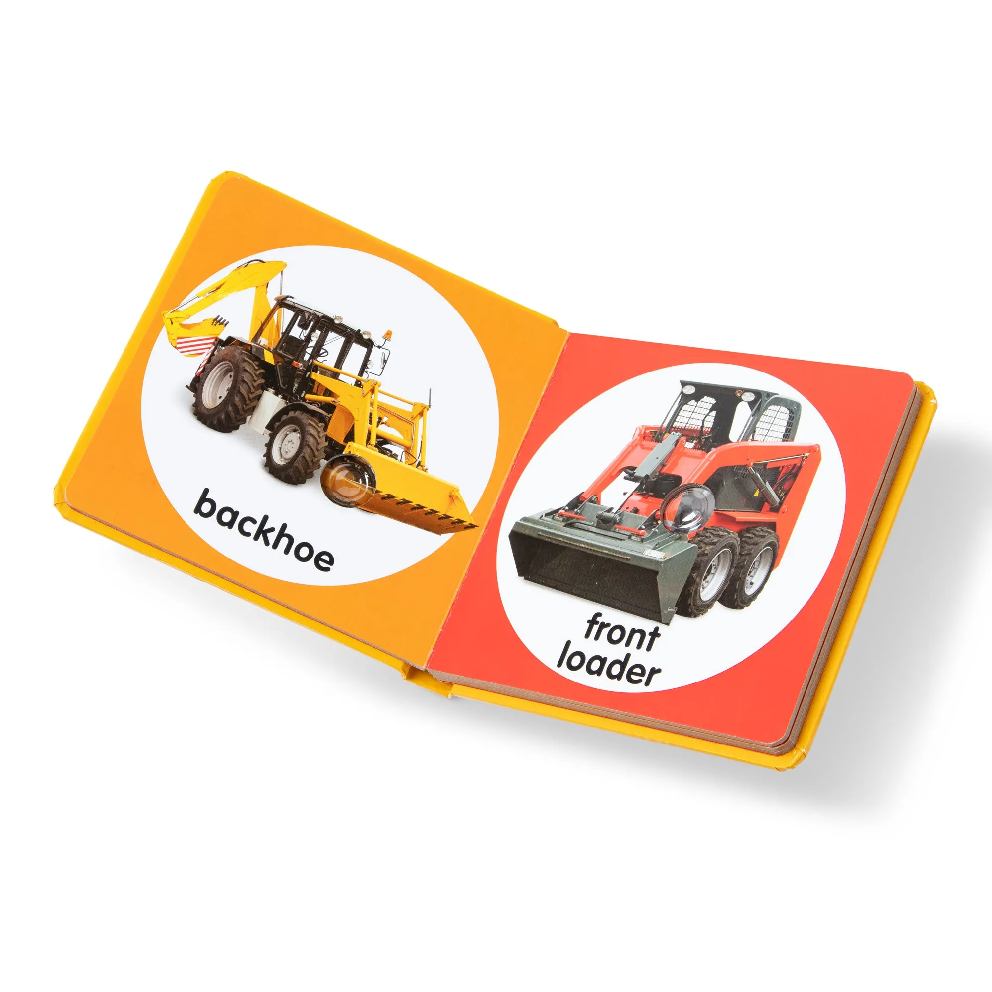 Poke-a-Dot: Construction Vehicles Board Book