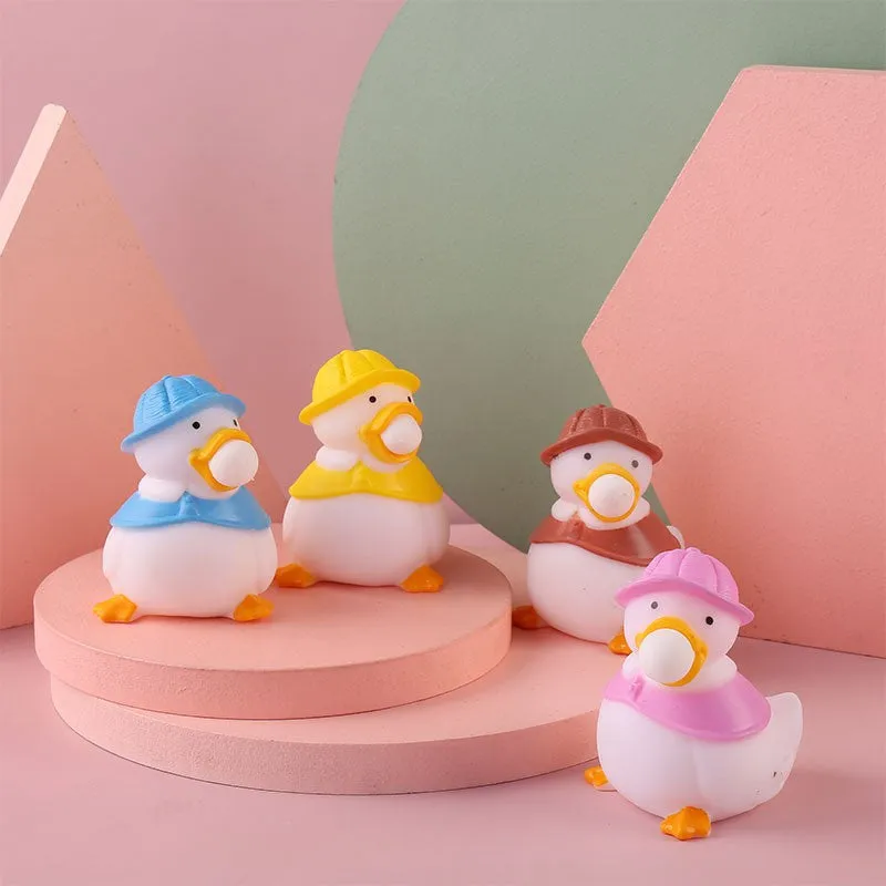 Popular Bubble-Squeezing Tangle Duck Stress Toys, TO0061