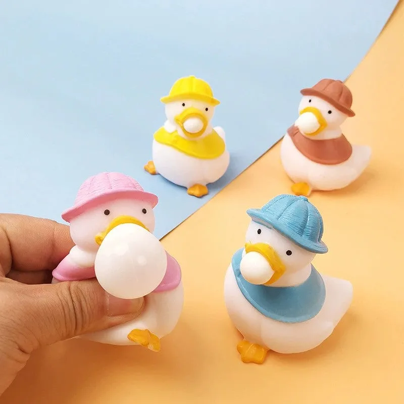 Popular Bubble-Squeezing Tangle Duck Stress Toys, TO0061