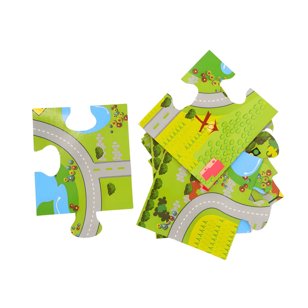 Rail Over Pass Puzzle Block Set for Children