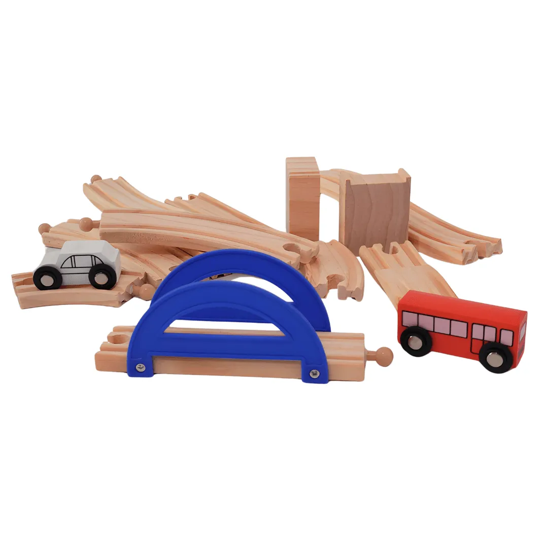 Rail Over Pass Puzzle Block Set for Children