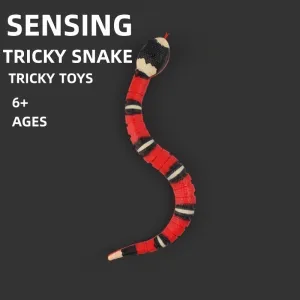 Sly  Smart Electric Snake Toy Perfect for Playful Pets