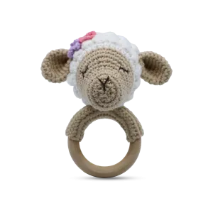 Snuggle Buddies Lamb - Ring Rattle